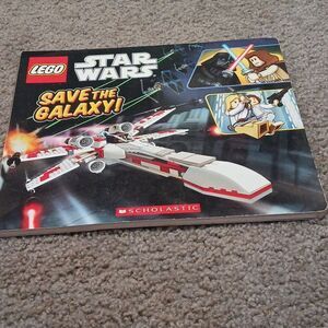 Star Wars Save the Galaxy Lego Scholastic hard bound book NEW